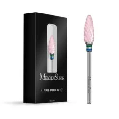 Ceramic Nail Drill Bits Pink -Melody Susie SKU 04 Coarse CPink