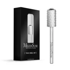 Round Top Large Barrel Carbide Nail Drill Bits-Coarse C (1 Pc) -Melody Susie SKU 04 ExtraCoarse XCSilver