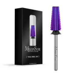 5 In 1 Straight Cut Tungsten Carbide Nail Drill Bits -Melody Susie SKU 05 ExtraCoarse XCPurple StraightCut