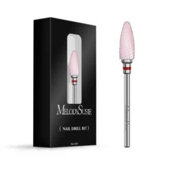 Ceramic Nail Drill Bits Pink -Melody Susie SKU 05 ExtraFine XFPink