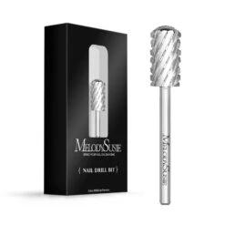 Round Top Large Barrel Carbide Nail Drill Bits-Coarse C (1 Pc) -Melody Susie SKU 14 TripleCoarse 3XCSilver