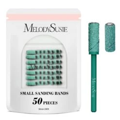 Professional Small Sanding Bands 50 Pcs 41 Professional Small Sanding Bands 50 Pcs -Melody Susie SKU 16 120 Grit Dark Green