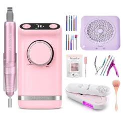 SM320G 35000RPM Rechargeable Nail Drill -Melody Susie SM320G Full Set