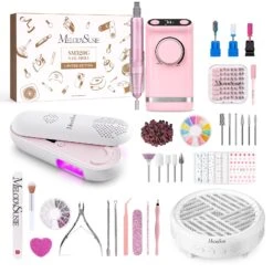 SM320G Rechargeable 35000RPM Nail Drill Gift Box -Melody Susie SM320G Nail Drill Gift Box Full Set