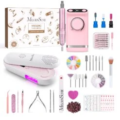 SM320G Rechargeable 35000RPM Nail Drill Gift Box -Melody Susie SM320G Nail Drill Gift Box with P Plus20F