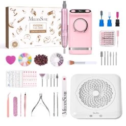 SM320G Rechargeable 35000RPM Nail Drill Gift Box -Melody Susie SM320G Nail Drill Gift Box with SProF