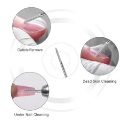 Tungsten Carbide Safety Under Nail Cleaner Nail Drill Bit Silver -Melody Susie image 5 a7fdba03 fd0e 41c0 9f68 32f014e6a4fb