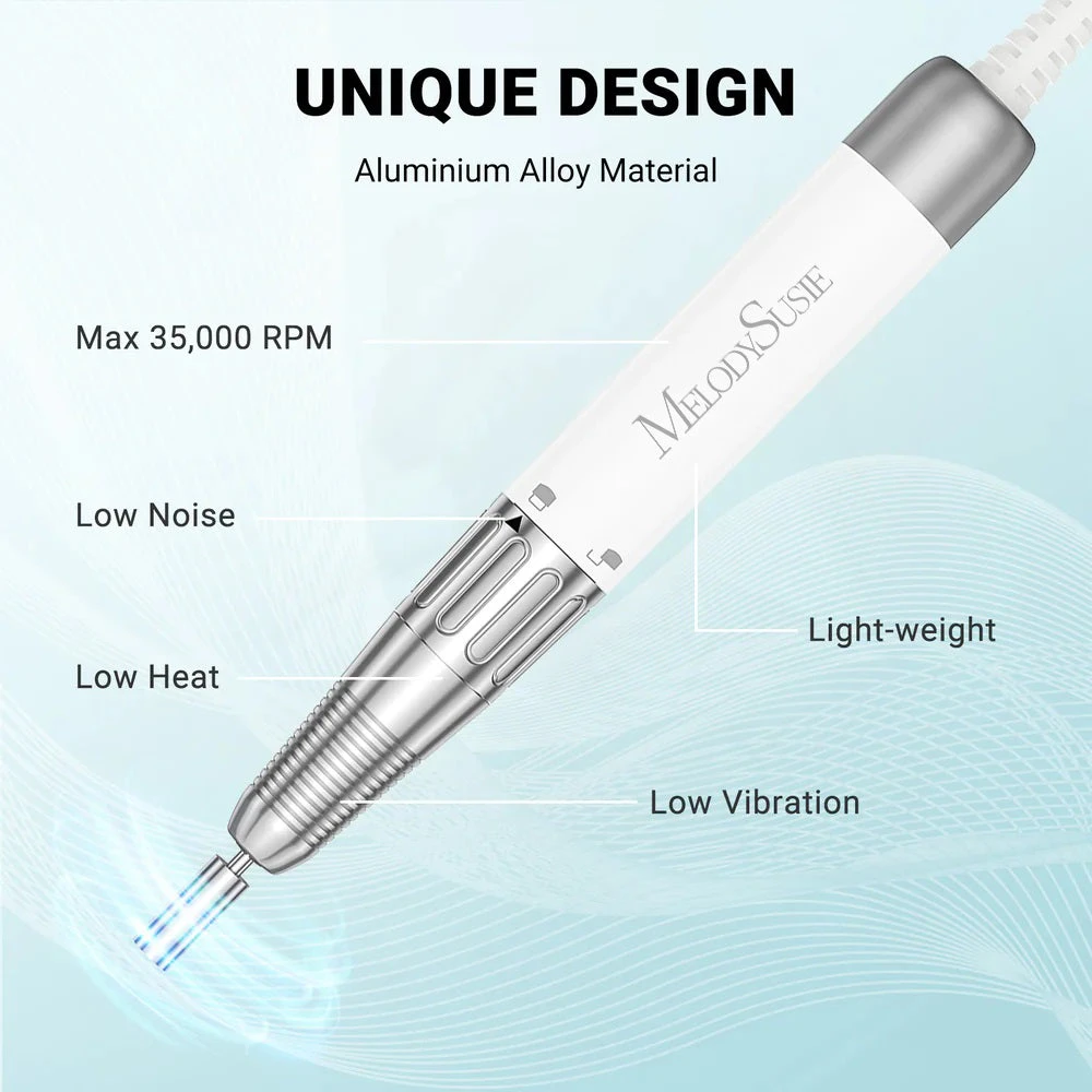 Handpiece For Sparkle Plus(MM400C) Rechargeable Nail Drill-White 4 Handpiece For Sparkle Plus(MM400C) Rechargeable Nail Drill-White - Image 2